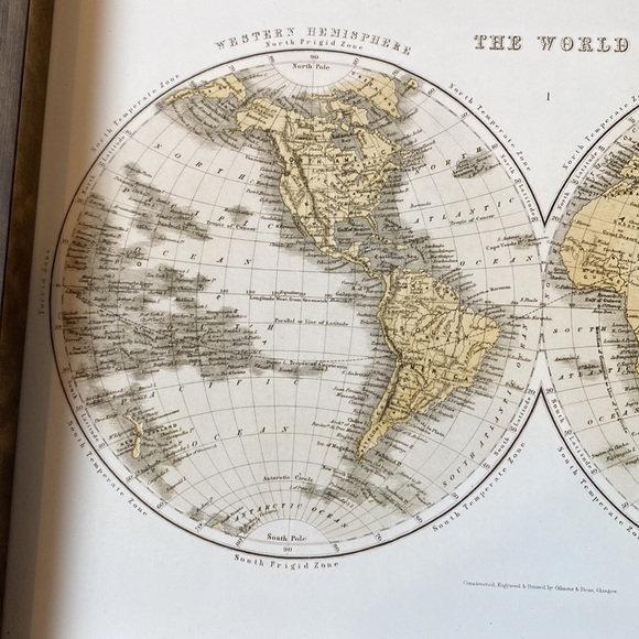 Hobby Lobby world map wall decor - Picture 2 of 3